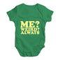 Me Weird Always Baby Unisex Baby Grow Bodysuit