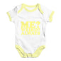 Me Weird Always Baby Unisex Baby Grow Bodysuit