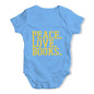 Peace Love Books Baby Unisex Baby Grow Bodysuit