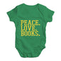 Peace Love Books Baby Unisex Baby Grow Bodysuit