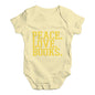 Peace Love Books Baby Unisex Baby Grow Bodysuit