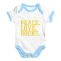 Peace Love Books Baby Unisex Baby Grow Bodysuit