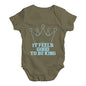 It Feels Good To Be King Baby Unisex Baby Grow Bodysuit