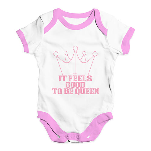 I Feels Good To Be Queen Baby Unisex Baby Grow Bodysuit