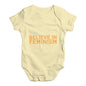 Believe In Feminism Baby Unisex Baby Grow Bodysuit