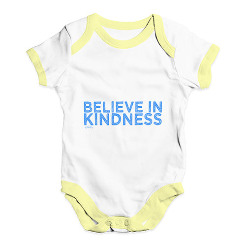 Believe In Kindness Baby Unisex Baby Grow Bodysuit