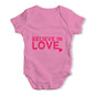 Believe In Love Baby Unisex Baby Grow Bodysuit