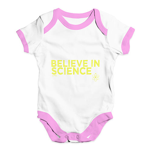 Believe In Science Baby Unisex Baby Grow Bodysuit