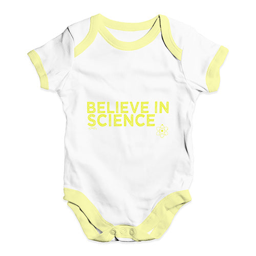 Believe In Science Baby Unisex Baby Grow Bodysuit