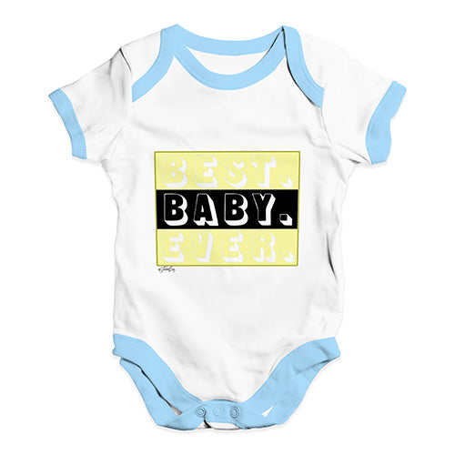 Best Baby Ever Baby Unisex Baby Grow Bodysuit