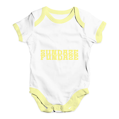 Sundaze Fundaze Baby Unisex Baby Grow Bodysuit
