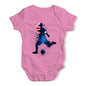 football Soccer Silhouette Australia Baby Unisex Baby Grow Bodysuit