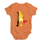 football Soccer Silhouette Belgium Baby Unisex Baby Grow Bodysuit