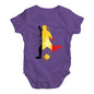 football Soccer Silhouette Belgium Baby Unisex Baby Grow Bodysuit