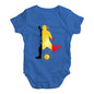 football Soccer Silhouette Belgium Baby Unisex Baby Grow Bodysuit