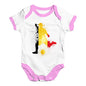 football Soccer Silhouette Belgium Baby Unisex Baby Grow Bodysuit