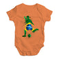 football Soccer Silhouette Brazil Baby Unisex Baby Grow Bodysuit