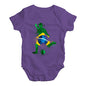 football Soccer Silhouette Brazil Baby Unisex Baby Grow Bodysuit