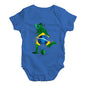 football Soccer Silhouette Brazil Baby Unisex Baby Grow Bodysuit