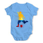 football Soccer Silhouette Colombia Baby Unisex Baby Grow Bodysuit