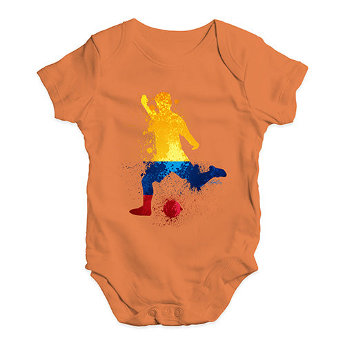 football Soccer Silhouette Colombia Baby Unisex Baby Grow Bodysuit