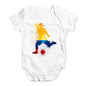 football Soccer Silhouette Colombia Baby Unisex Baby Grow Bodysuit