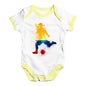 football Soccer Silhouette Colombia Baby Unisex Baby Grow Bodysuit