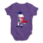 football Soccer Silhouette Costa Rica Baby Unisex Baby Grow Bodysuit