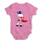 football Soccer Silhouette Costa Rica Baby Unisex Baby Grow Bodysuit