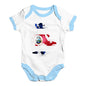 football Soccer Silhouette Costa Rica Baby Unisex Baby Grow Bodysuit