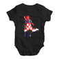 football Soccer Silhouette Croatia Baby Unisex Baby Grow Bodysuit