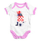 football Soccer Silhouette Croatia Baby Unisex Baby Grow Bodysuit