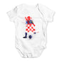 football Soccer Silhouette Croatia Baby Unisex Baby Grow Bodysuit