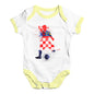 football Soccer Silhouette Croatia Baby Unisex Baby Grow Bodysuit