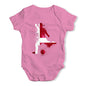 football Soccer Silhouette Denmark Baby Unisex Baby Grow Bodysuit