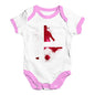 football Soccer Silhouette Denmark Baby Unisex Baby Grow Bodysuit