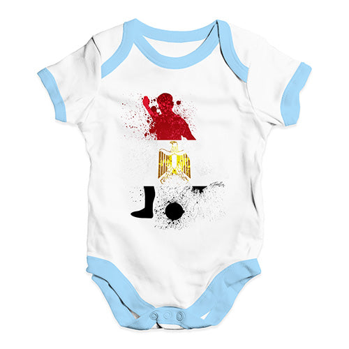 football Soccer Silhouette Egypt Baby Unisex Baby Grow Bodysuit