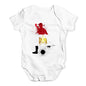 football Soccer Silhouette Egypt Baby Unisex Baby Grow Bodysuit