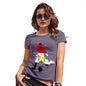 Womens Funny Tshirts Football Soccer Silhouette Egypt Women's T-Shirt Small Plum