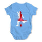 football Soccer Silhouette England Baby Unisex Baby Grow Bodysuit