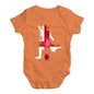 football Soccer Silhouette England Baby Unisex Baby Grow Bodysuit