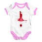 football Soccer Silhouette England Baby Unisex Baby Grow Bodysuit