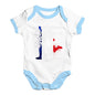 football Soccer Silhouette France Baby Unisex Baby Grow Bodysuit