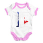 football Soccer Silhouette France Baby Unisex Baby Grow Bodysuit