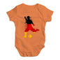 football Soccer Silhouette Germany Baby Unisex Baby Grow Bodysuit