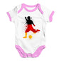 football Soccer Silhouette Germany Baby Unisex Baby Grow Bodysuit