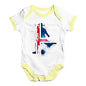 football Soccer Silhouette Iceland Baby Unisex Baby Grow Bodysuit