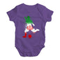 football Soccer Silhouette Iran Baby Unisex Baby Grow Bodysuit