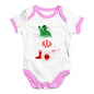 football Soccer Silhouette Iran Baby Unisex Baby Grow Bodysuit