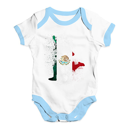 football Soccer Silhouette Mexico Baby Unisex Baby Grow Bodysuit